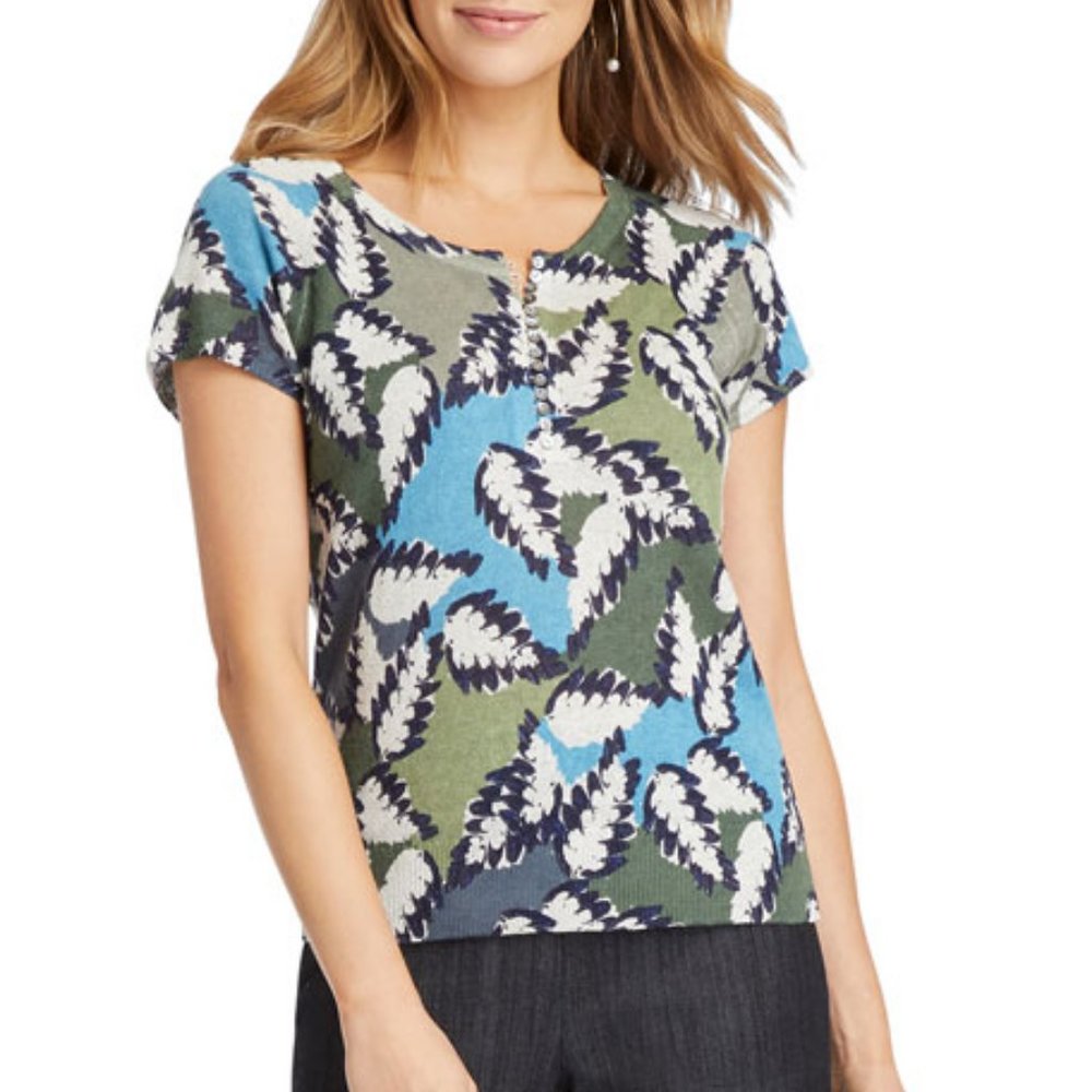 Nic + Zoe | Plus Size Canopy Short-Sleeve Tee